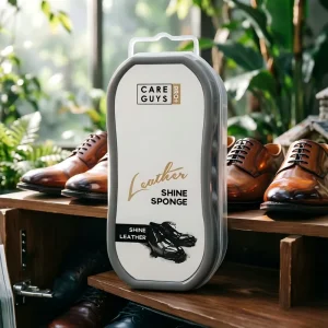 Shoe Shine Sponge Leather Conditioner Polishing Cleaner