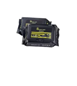 Shoe Sneaker Wipes Cleaner Removes Dirt Stains & Restores Grip Non Woven 15x18cm Quick Wipes for Sneakerheads & On the Go