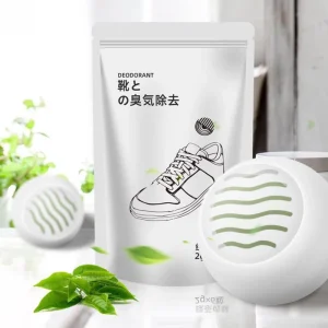 Shoe Sock Deodorizing Balls with Sneaker Illustration Design Pouch Packaging Indoor Shoe Cabinet Air Freshener Odor Removal
