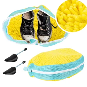 Shoe Washing Machine Bag Reusable Shoe Cleaning Bags Deep Clean for Sneakers Tennis Shoes and Slippers Storage Dust Bags