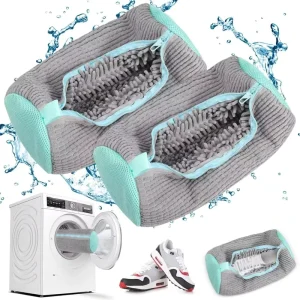 Shoe Washing Machine Laundry Bag for Washer and Dryer Reusable Shoe Cleaning Bag for Sneaker Tennis Shoes Cleaner Kit