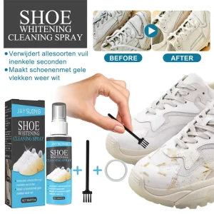 Shoe Whitening Cleaning Spray Strong Decontamination Shoe Cleaning Solution Wash Free Cleaning Liquid Kit for Shoes