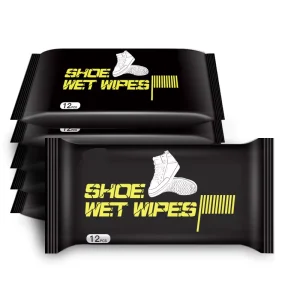 Shoe Wipes 2 Pack 60 Pcs Sneaker Wipes Cleaner Quick Wipes Disposable Travel Portable Removes Dirt