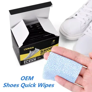 Shoe Wipes with Silica Gel Particles First Aid Shoe Wipes Portable Non washable Wipe for Cleaning Stains on the Edge of Shoes