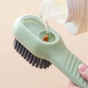 Shoe and Clothing Cleaning Brush Soft Bristled Rubber Liquid Cleaner for Shoes Sneakers Slippers