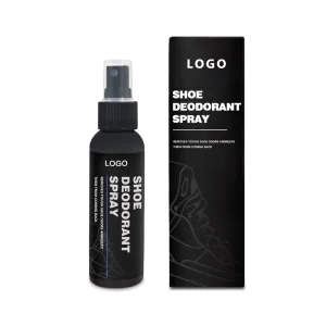 Shoe and Feet Deodorizer Spray with Antibacterial Formula and Odor Eliminator in Gym Bags Hats Sneakers and Locker Room