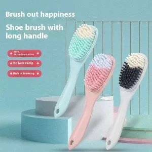 Shoes Brush Soft Bristle Cleaning Brushes Household Shoes Brush or Clothes Multi Functional Hand Design Style