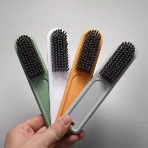 Shoes Brush Soft Bristle Long Handle Household Cleaning Brush for Clothes and Laundry Hand Design Style