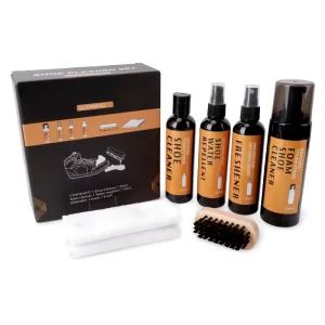 Shoes Cleaner Shoe Cleaning Kit Sneaker Cleaning Kit Stain Remover Waterproof Deodorant Spray Liquid Shoe Care Kit