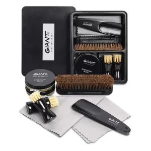 Shoeshine Kit Leather Care Set Travel Shoe Care Kit Shoe Clean and Polish Leather Shoe Cream Set
