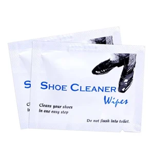 Single Pack Colorless Sneaker Cleaner Wipes Shoe Shine Wipes Leather Shoe Wipes