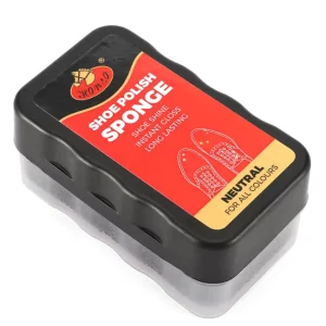 Single Sided Leather Shoe Polish Sponge Instant Liquid Shoe Shine Wax for Men’s Dress Shoes Portable Smooth Leather Care Kit