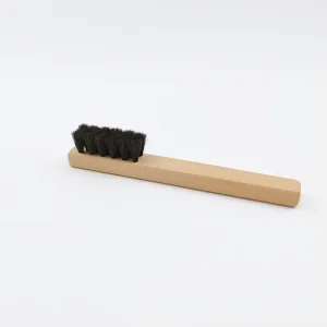 Small Beech Wood Handle Horse Hair Shoe Brush