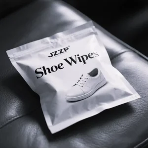 Small White Eco Friendly Non Woven Sneakers Shoe Wipes Scented Removing Wash Stains Portable Packaging OEM ODM Service