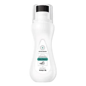 Small White Shoe Cleaner Stain Removing Whitening Foam Wash Free in Bottle Model 0024