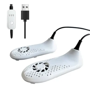 Smart Electric Portable Shoe Warmer Dryer USB Charging Quick Drying Compact Design for Travel Home and Outdoor Footwear Care