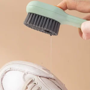 Sneaker Brush with Soap Dispenser Shoe Laundry Brush