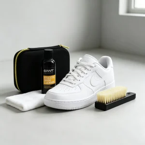 Sneaker Cleaner Kit With Cleaning Brush Towel Portable Storage Case for Leather Canvas Sports Shoes Stain Remove