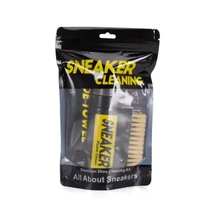 Sneaker Cleaner Kit with Shoe Cleaning Foam Towel and Brush OEM Design Professional Athletic Shoe Care Kit