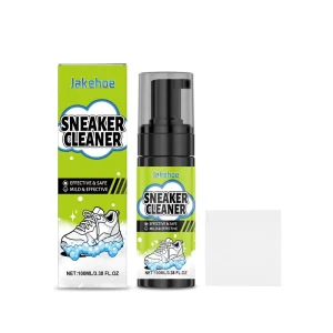Sneaker Cleaning Kit Foam Cleaner for White Sneakers Removes Yellow Stains and Grime No Rinse Daily Cleaner Made in China