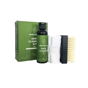 Sneaker Cleaning Kit Professional Shoe Cleaner Set Comes with Foam Solution Brush and Polishing Cloth