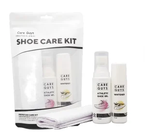 Sneaker Cleaning Kit White Shoe Care Solution Set Include Sport Gel Cleaner Shoes Whitener and Microfiber Cloth