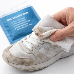 Sneaker Cleaning Wipes Stain Remover Disposable Portable Shoe Cleaning Wipes for Travel and Daily Use