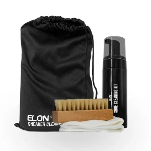Sneaker Shampoo Cleaning Kit 150ml Natural Foam Liquid with Storage Bag for Footwear Care Sneaker Care Set