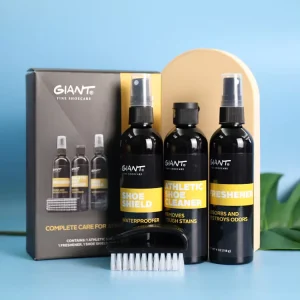 Sneaker Shoe Care Kit Cleaning Waterproofing and Deodorizing Spray Solution for Fabric Canvas Mesh Nylon Sports Shoes