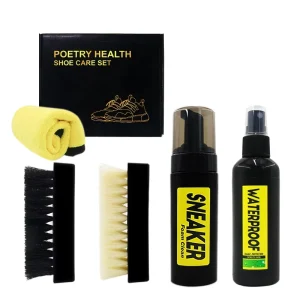 Sneaker Shoe Cleaning Kit Shoe Care Cleaning Set Cleaner Foam Shoe White Polish