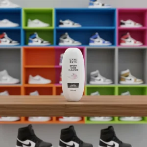 Sneakers Shoe Cleaner Stain Remover Whitening Portable No Water Large Brush Easy to Clean