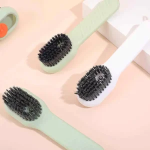 Soft Bristle Shoe Brush Household Multifunctional Pressing Liquid Long Handle Thickening Laundry Cleaning Brush Household Items