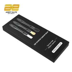 Soft Car Wash Brushes with Plastic Bristles for Wheel Cleaning and Car Detailing Brush Set