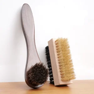 Soft Hair Cleaning Tool Clothes Cleaning Dust Removal Brush Multifunctional Wooden Shoe Brush