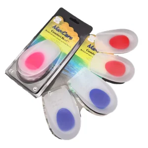 Soft Silicone Foot Heel Pad Pain Relief Heel Protector Shock Absorb Heel Cushion for Plantar Fasciitis