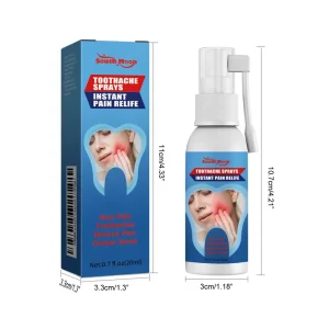 Soft Spray For Swollen And Painful Gums Toothache Relief Stops Cavities and Inflammation