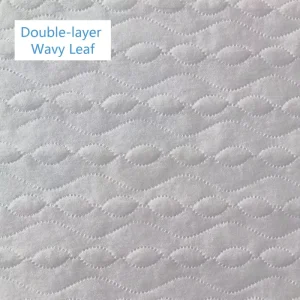 Soft Touch Perforated Spunbond Non Woven Fabric for Baby Adult Diaper Wet Wipes Skin Friendly Embossed Surface Material