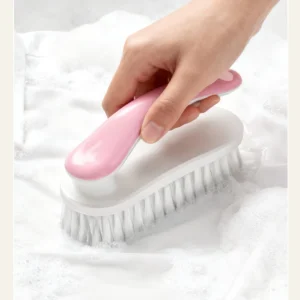 Soft bristle Plastic Handle Shoe Brush No Dead Corners Eco Friendly Multi functional Cleaning Gentle Shoes Long handle Design