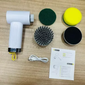 Spin Scrubber Cleaning Electric Brushes Cordless Household 5 In 1 Electric Rotating Cleaning Brush