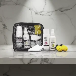Sport Shoe Cleaning Kit Wet Foam Cleaner Stain Remover Waterproof Deodorant Ball and Microfibre Cloth 500g