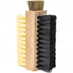 Sports Shoes Cleaner Sneaker Kit Multi-Purpose Spray Foam with Wood Handle and Nylon Bristles