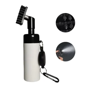 Spray Golf Water Brush Premium Nylon Bristles Golf Cleaner Brush for Golf Club Balls Shoes Cleaning