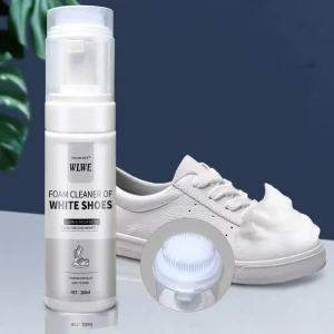 Stain Removal and Yellowing Free White Shoe Cleaning Agent