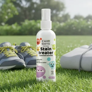 Stain Treater Spray Sneaker Cleaning Kit Shoe Cleaner for Rubber Canvas and Leather Stain Remover Spray Removes Dirt Grime