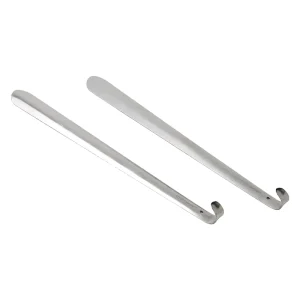 Stainless Steel High Quality Western Room Hotel Household Logo Printing OEM Customized Eco Material Origin Type 30cm Shoe Horn