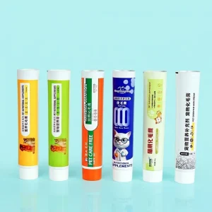 Standard Specification ABL Aluminum Plastic Empty Tube Flip Top Screw Cap Mass Production for Toothpaste Eyelashes