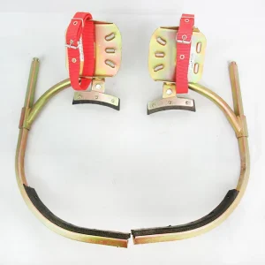 Steel Pole Climber Shoes Model 250-600mm Adjustable Diameter Portable Flexible for Climbing Concrete Poles Electrical Use