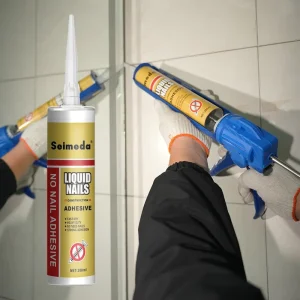 Strong Bonding High Bearing Capacity Waterproof Weather Resistant Liquid Nail-free Silicone Adhesive Woodworking Packing