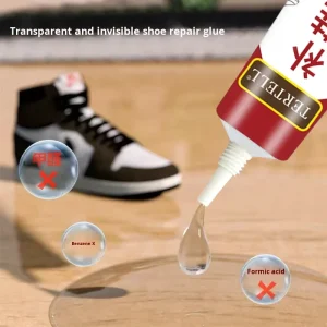 Strong Transparent Soft Resin Shoe Repair Glue Non Hardening and Non Whitening for Factories and Shoe Shops