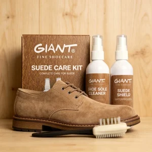 Suede Care Kit 120ml Suede Cleaner + Waterproof Spray With Brush For Nubuck Sneaker Boots Stain Removal